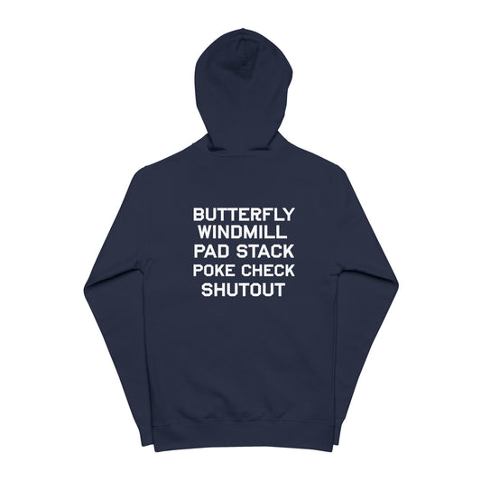 Hockey Goalie Checklist Full Zip Hoodie
