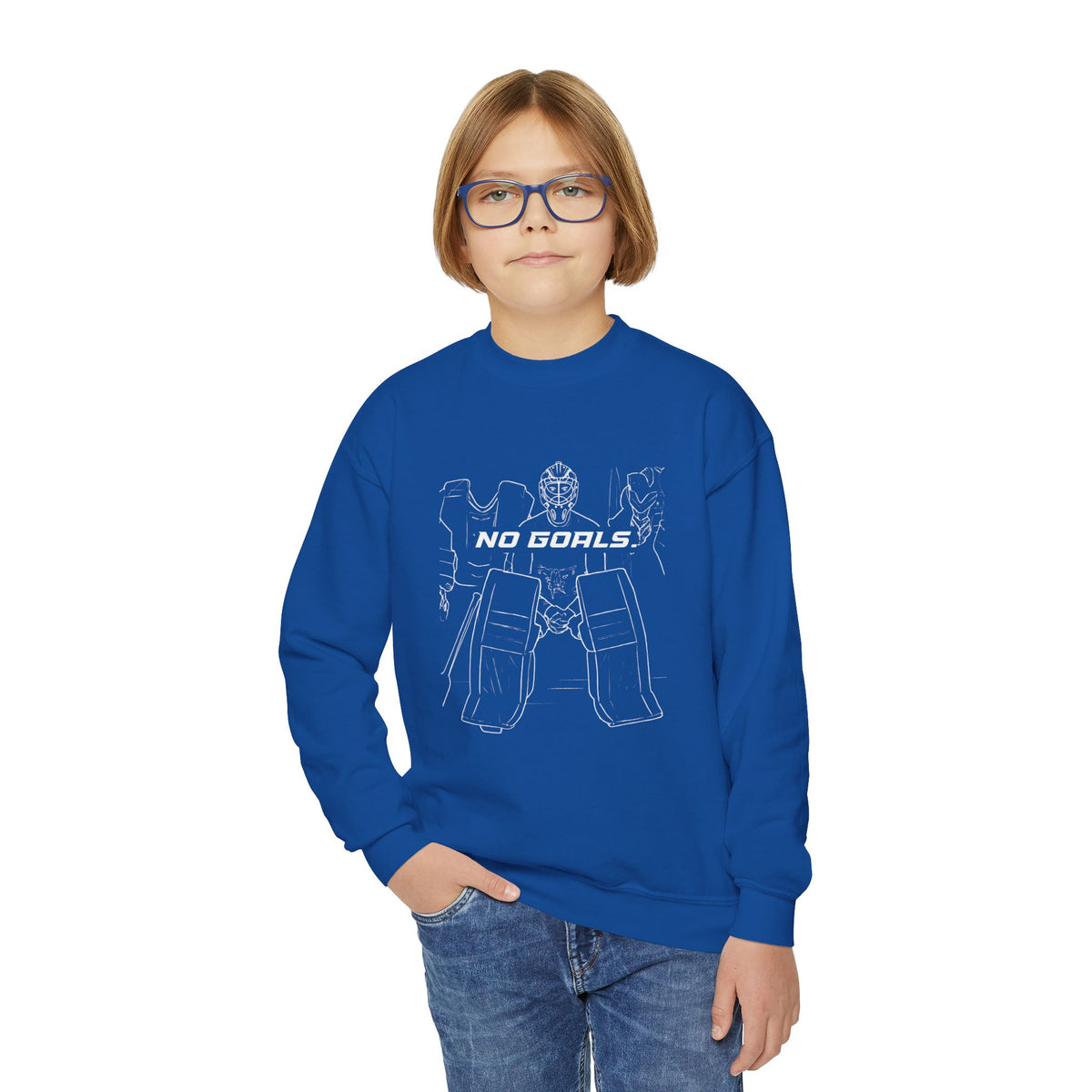 No Goals Youth Crewneck
