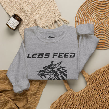 Legs Feed the Wolf Crewneck