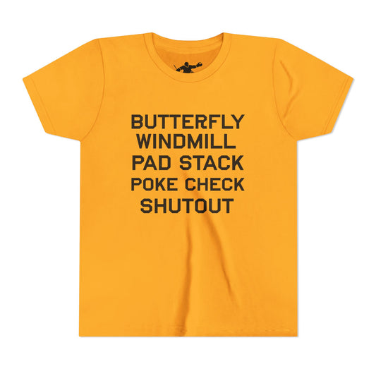 Hockey Goalie Checklist Youth Tee