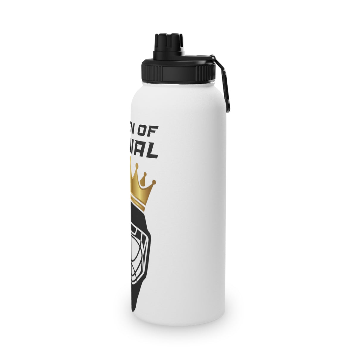 Queen of Denial Steel Water Bottle