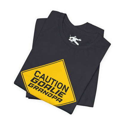 Caution Goalie Grandpa