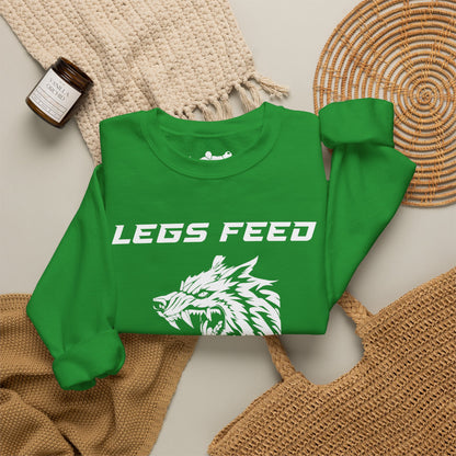 Legs Feed the Wolf Crewneck