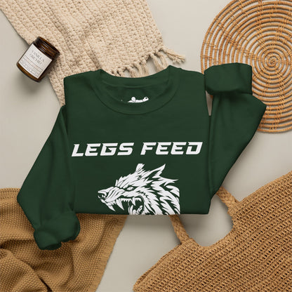 Legs Feed the Wolf Crewneck