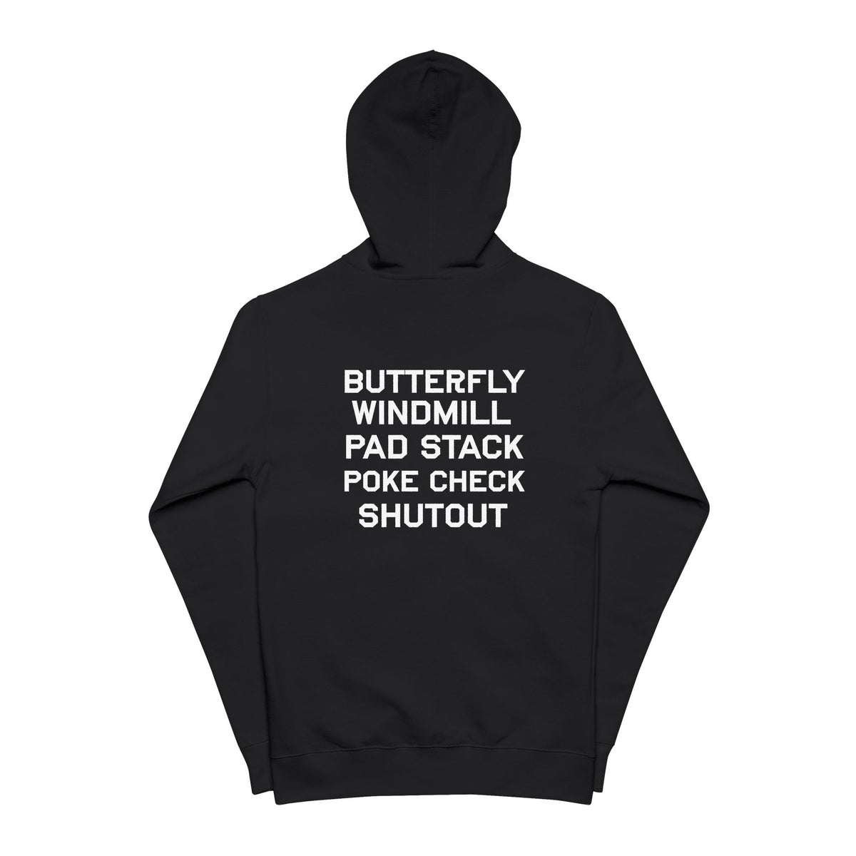 Hockey Goalie Checklist Full Zip Hoodie