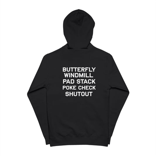 Hockey Goalie Checklist Full Zip Hoodie