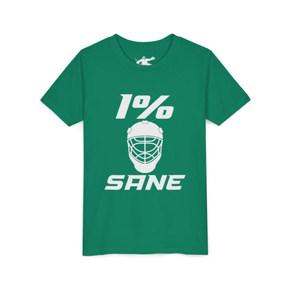 1% Sane Stacked Youth Tee