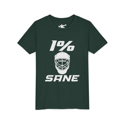 1% Sane Stacked Youth Tee