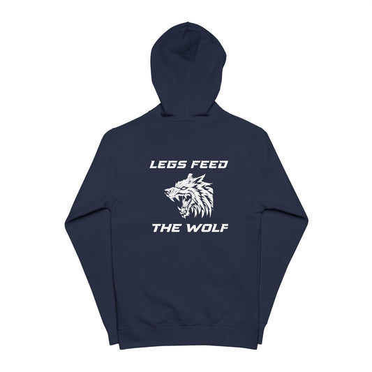 Legs Feed the Wolf Full Zip Hoodie