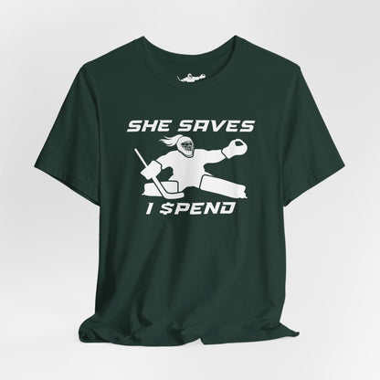 She Saves, I Spend