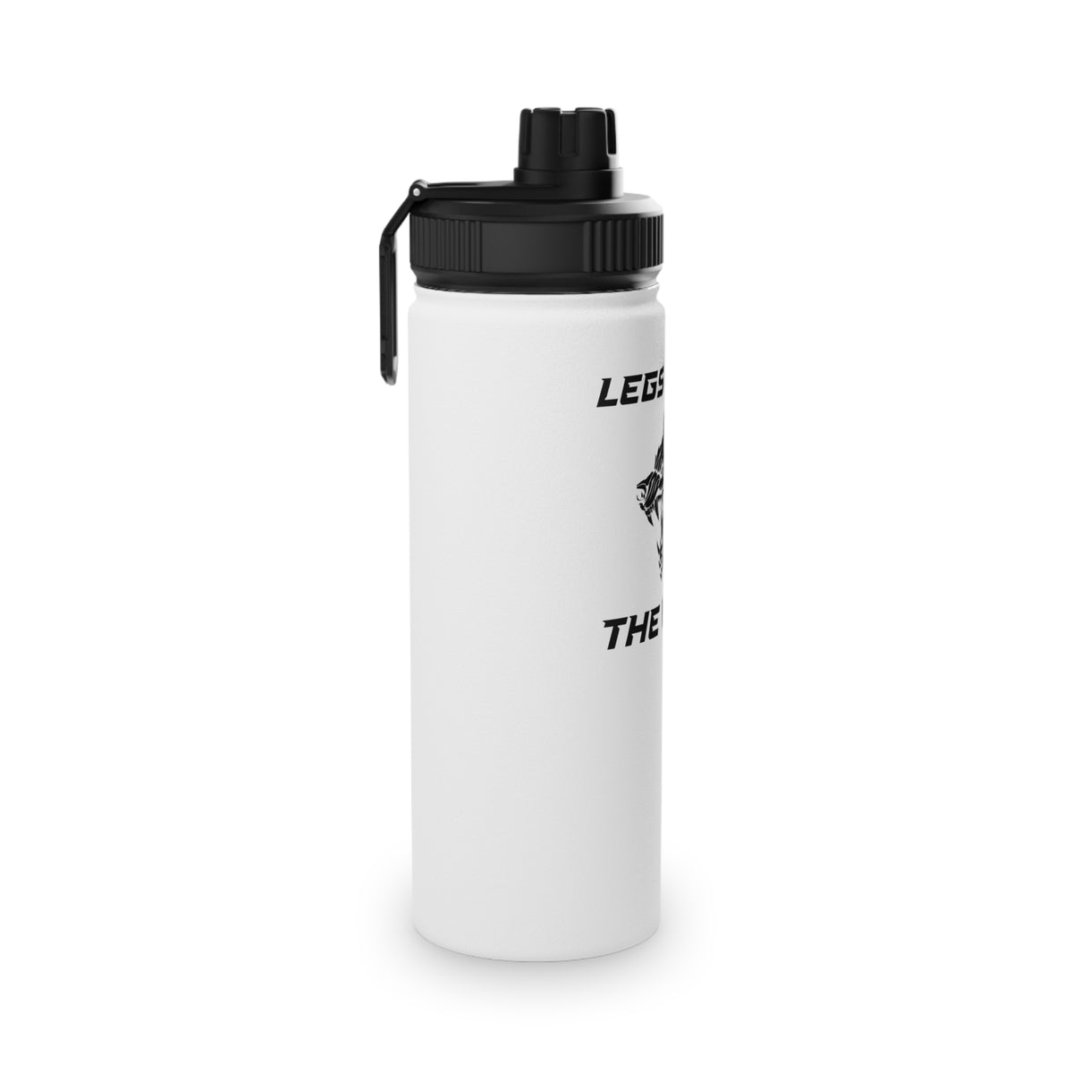 Legs Feed the Wolf Steel Water Bottle
