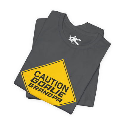 Caution Goalie Grandpa