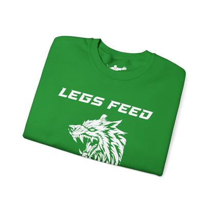 Legs Feed the Wolf Crewneck