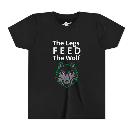 Legs Feed The Wolf (Team Logo) Youth Tee
