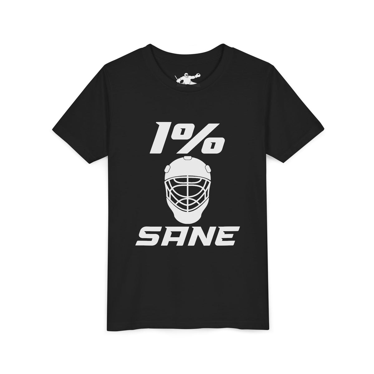 1% Sane Stacked Youth Tee