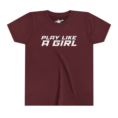 Play Like a Girl Youth Tee