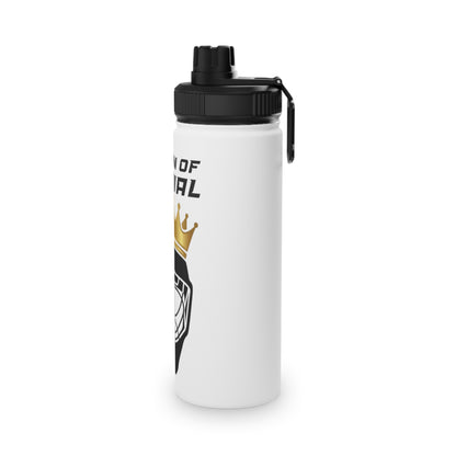 Queen of Denial Steel Water Bottle