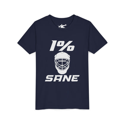 1% Sane Stacked Youth Tee
