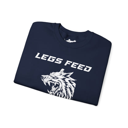 Legs Feed the Wolf Crewneck