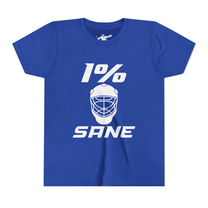 1% Sane Stacked Youth Tee