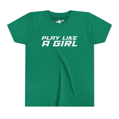 Play Like a Girl Youth Tee