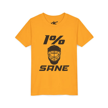 1% Sane Stacked Youth Tee