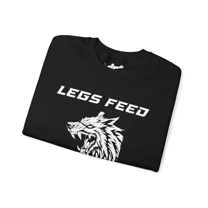 Legs Feed the Wolf Crewneck
