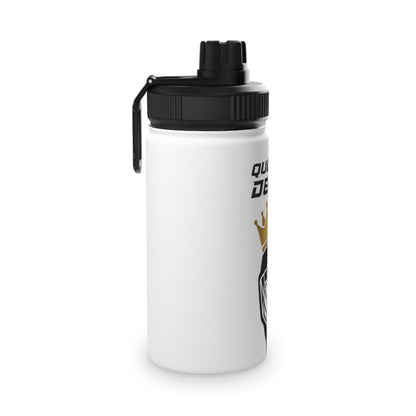 Queen of Denial Steel Water Bottle