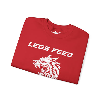 Legs Feed the Wolf Crewneck