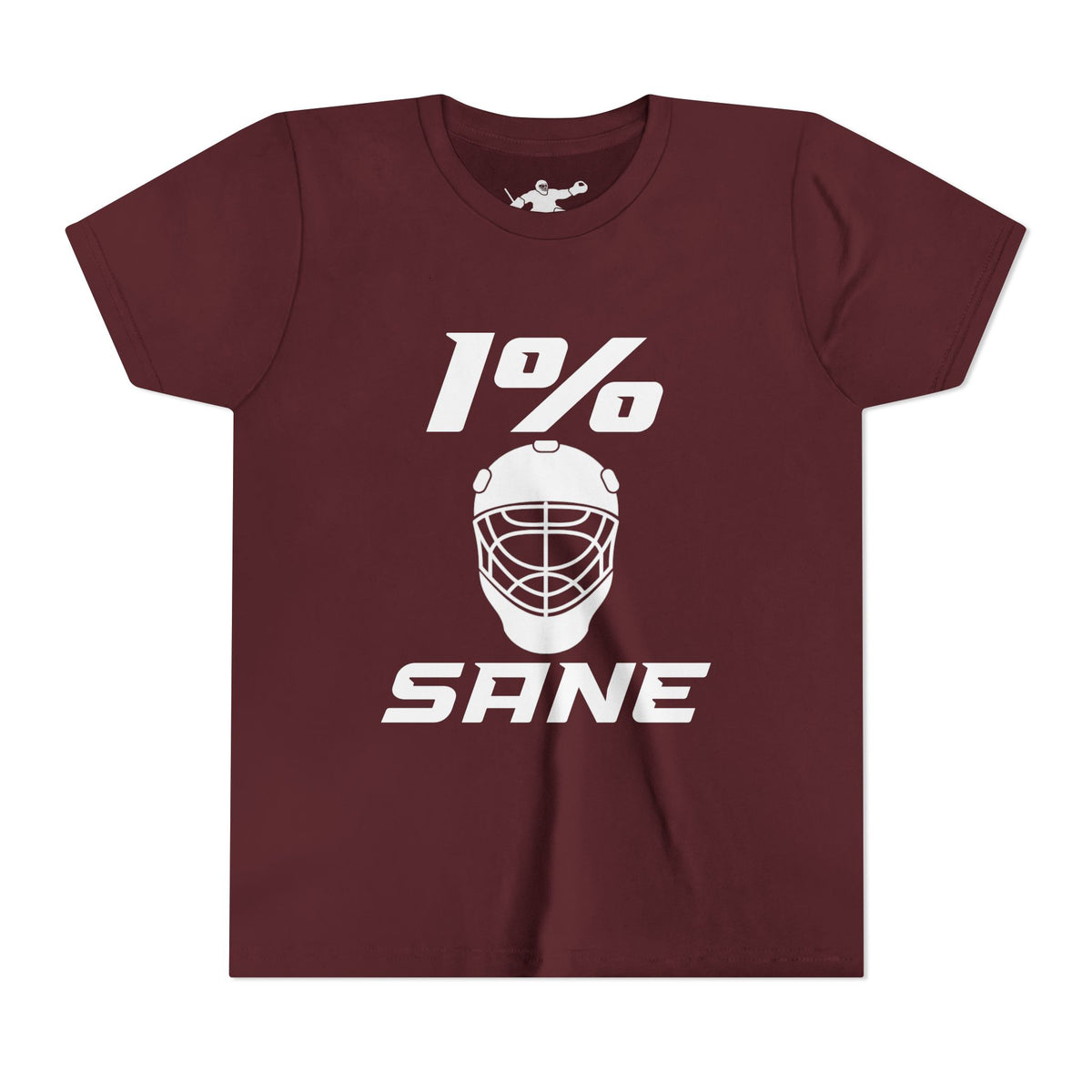 1% Sane Stacked Youth Tee