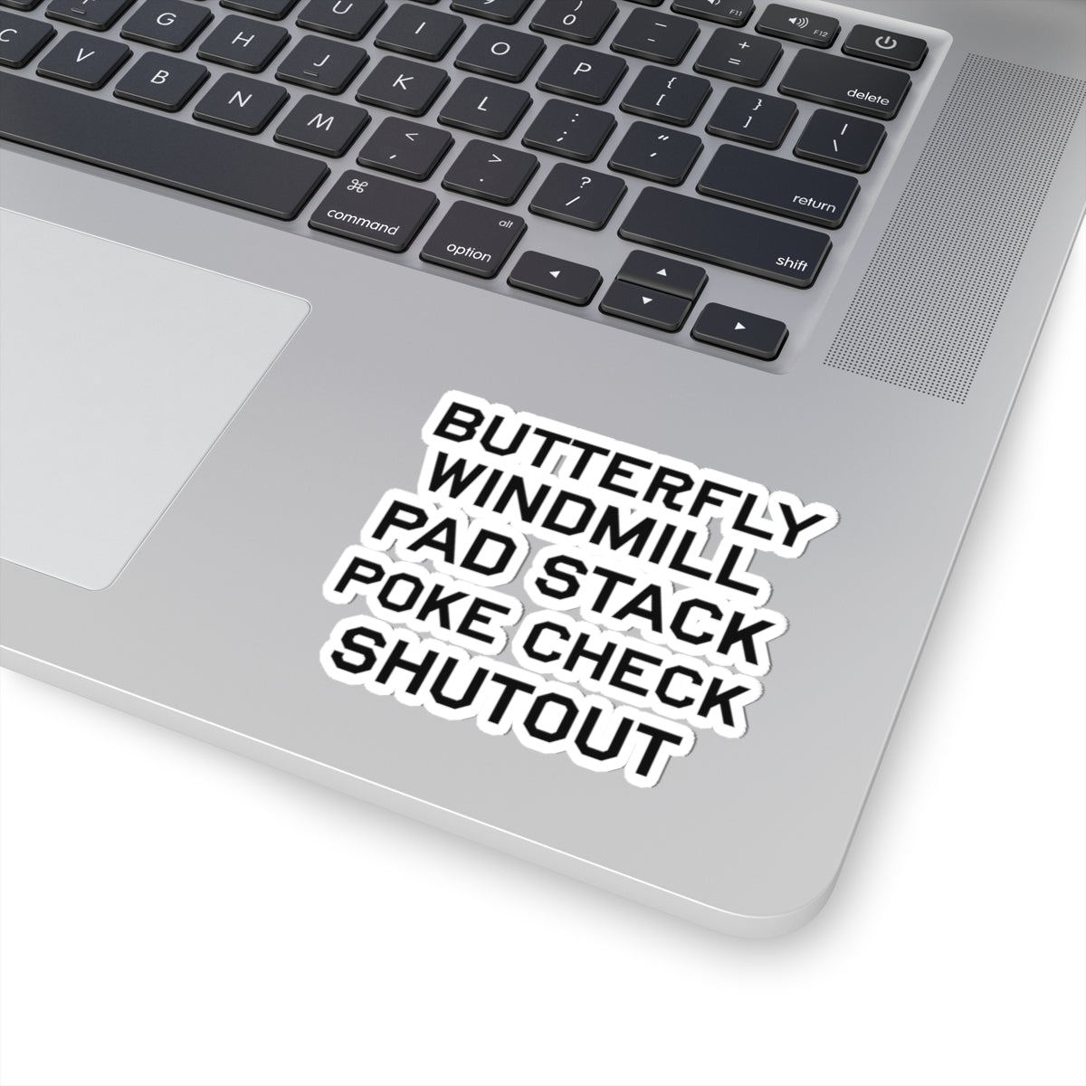 Hockey Goalie Checklist Sticker