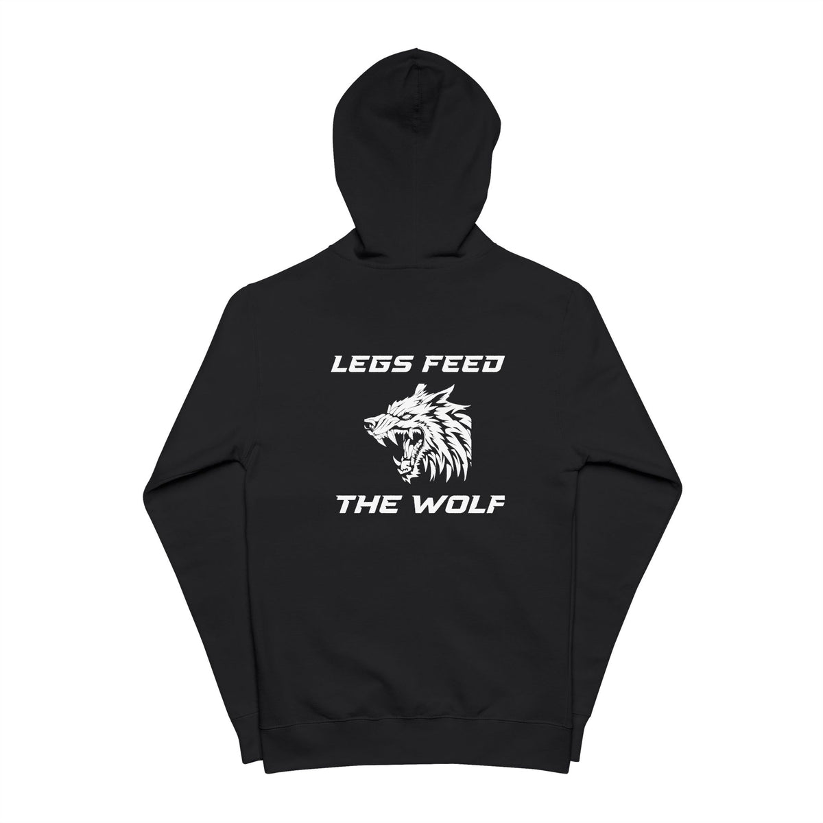 Legs Feed the Wolf Full Zip Hoodie