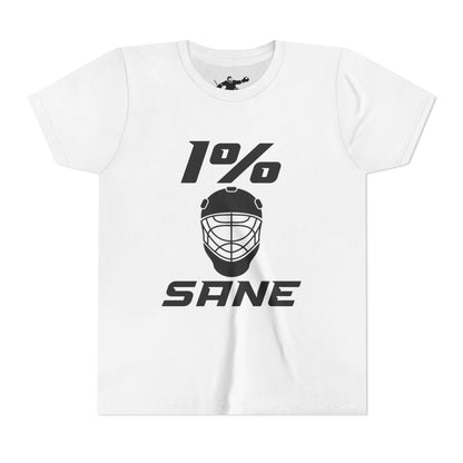 1% Sane Stacked Youth Tee