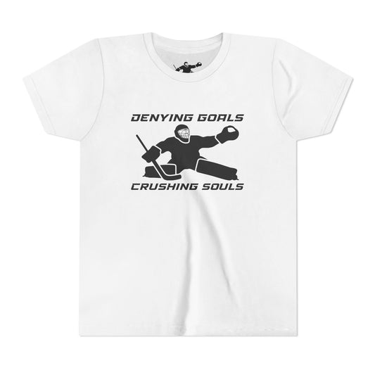 Denying Goals, Crushing Souls Youth Tee