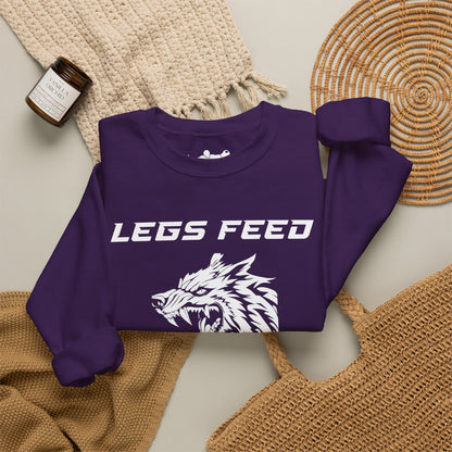 Legs Feed the Wolf Crewneck