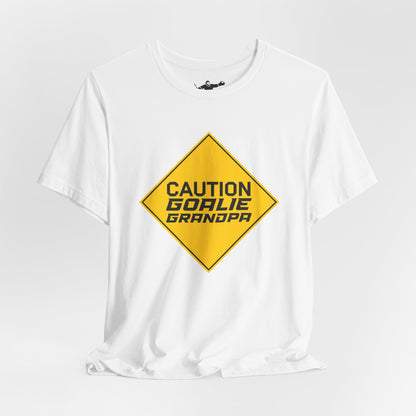 Caution Goalie Grandpa