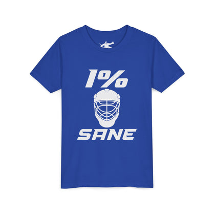 1% Sane Stacked Youth Tee