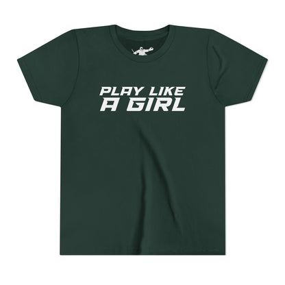 Play Like a Girl Youth Tee