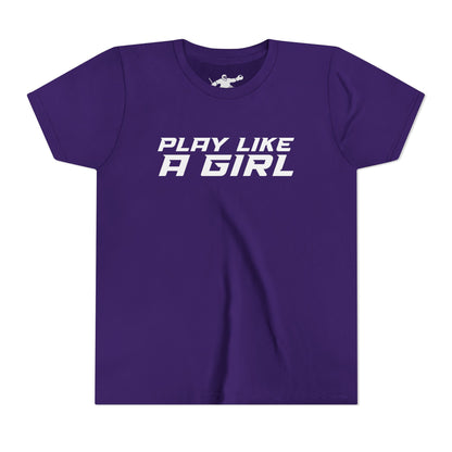 Play Like a Girl Youth Tee