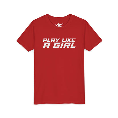 Play Like a Girl Youth Tee