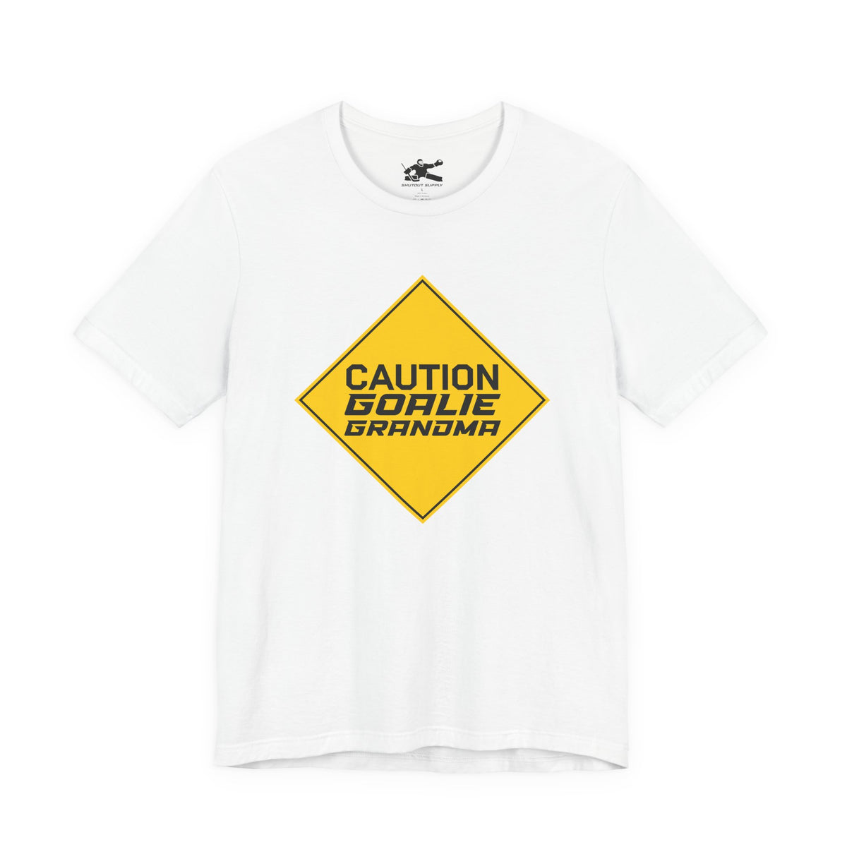 Caution Goalie Grandma